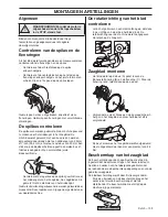 Preview for 103 page of Husqvarna Cut-n-Break K 760 Operator'S Manual