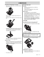 Preview for 119 page of Husqvarna Cut-n-Break K 760 Operator'S Manual