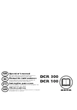Preview for 1 page of Husqvarna DCR 100 Operator'S Manual
