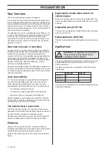 Preview for 4 page of Husqvarna DCR 100 Operator'S Manual