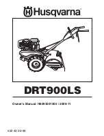 Husqvarna DRT900LS Owner'S Manual preview