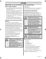 Preview for 23 page of Husqvarna DS 150 Operator'S Manual