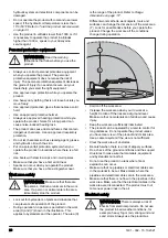 Preview for 20 page of Husqvarna DXR 145 Operator'S Manual