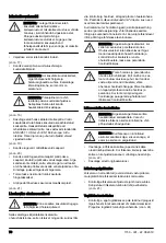 Preview for 78 page of Husqvarna ECA850 Operator'S Manual