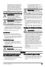 Preview for 101 page of Husqvarna ECA850 Operator'S Manual