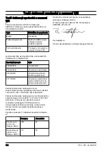 Preview for 166 page of Husqvarna ECA850 Operator'S Manual