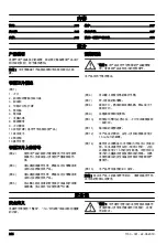 Preview for 244 page of Husqvarna ECA850 Operator'S Manual