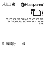 Preview for 1 page of Husqvarna ER 105 Operator'S Manual