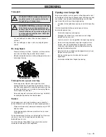 Preview for 93 page of Husqvarna FS 3500 G Operator'S Manual