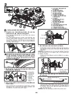 Preview for 22 page of Husqvarna GTH260TWIN Instruction Manual