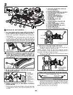 Preview for 26 page of Husqvarna GTH260TWIN Instruction Manual