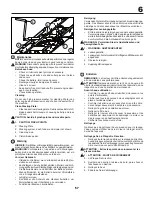 Preview for 57 page of Husqvarna GTH260TWIN Instruction Manual