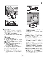 Preview for 73 page of Husqvarna GTH260TWIN Instruction Manual