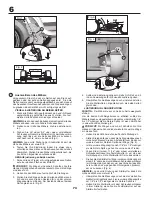 Preview for 74 page of Husqvarna GTH260TWIN Instruction Manual