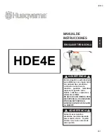 Preview for 23 page of Husqvarna HDE4E Owner'S/Operator'S Manual