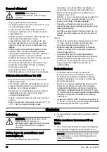 Preview for 38 page of Husqvarna HP310-1 Operator'S Manual