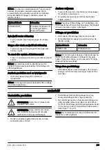 Preview for 209 page of Husqvarna HP310-1 Operator'S Manual