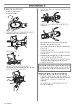 Preview for 20 page of Husqvarna K 4000 Cut-n-Break Operator'S Manual