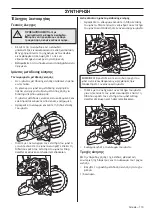 Preview for 113 page of Husqvarna K 6500 II Ring Operator'S Manual