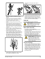 Preview for 85 page of Husqvarna K 770 Vac Operator'S Manual