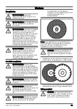 Preview for 121 page of Husqvarna K 770 Operator'S Manual