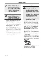 Preview for 16 page of Husqvarna K 970 Rescue Operator'S Manual