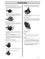 Preview for 25 page of Husqvarna K 970 Rescue Operator'S Manual