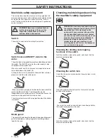 Preview for 6 page of Husqvarna K3600 MKII Operator'S Manual