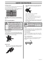 Preview for 9 page of Husqvarna K3600 MKII Operator'S Manual