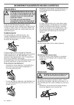 Preview for 90 page of Husqvarna K970 II Chain Operator'S Manual