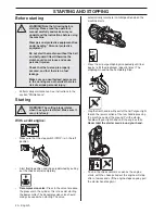 Preview for 20 page of Husqvarna K970 II Ring Operator'S Manual