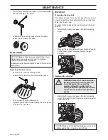 Preview for 26 page of Husqvarna K970 II Ring Operator'S Manual