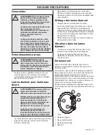 Preview for 41 page of Husqvarna K970 II Ring Operator'S Manual