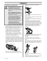 Preview for 50 page of Husqvarna K970 II Ring Operator'S Manual