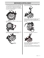 Preview for 77 page of Husqvarna K970 II Ring Operator'S Manual