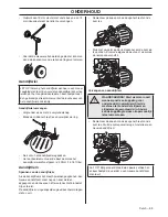 Preview for 93 page of Husqvarna K970 II Ring Operator'S Manual