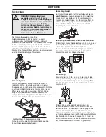 Preview for 119 page of Husqvarna K970 II Ring Operator'S Manual