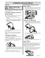 Preview for 11 page of Husqvarna K970 III Ring Operator'S Manual