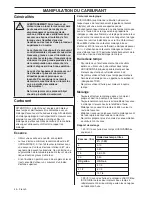 Preview for 44 page of Husqvarna K970 III Ring Operator'S Manual