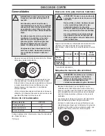 Preview for 69 page of Husqvarna K970 III Ring Operator'S Manual