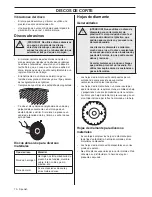 Preview for 70 page of Husqvarna K970 III Ring Operator'S Manual