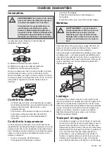 Preview for 35 page of Husqvarna K970 IIl Chain Operator'S Manual