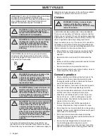 Preview for 2 page of Husqvarna LC221AH Operator'S Manual