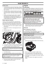 Preview for 22 page of Husqvarna LC221FHE Operator'S Manual