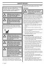 Preview for 2 page of Husqvarna LC221RH Operator'S Manual