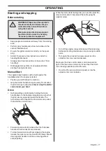 Preview for 17 page of Husqvarna LC221RH Operator'S Manual