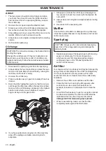 Preview for 22 page of Husqvarna LC221RH Operator'S Manual