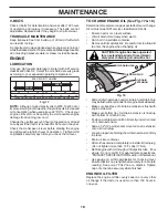 Preview for 18 page of Husqvarna LT19538R Operator'S Manual