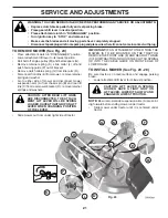 Preview for 21 page of Husqvarna LT19538R Operator'S Manual