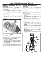 Preview for 24 page of Husqvarna LT19538R Operator'S Manual